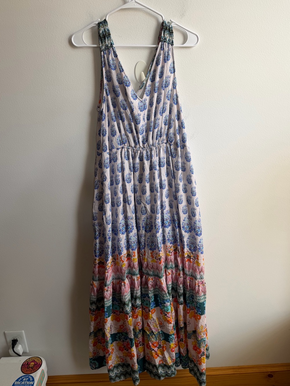 Anthropologie Gathered Maxi Dress - Picture 8 of 9